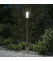 vidaXL Bollard Light with Outlet 110 cm Stainless Steel IP44