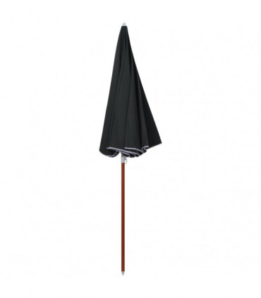 Parasol with Steel Pole 240 cm Anthracite