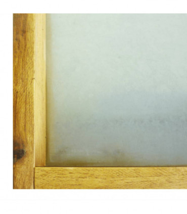 Potting Bench with 2 Shelves Solid Acacia Wood and Zinc