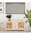 TV Cabinet 103x36.5x52 cm Solid Wood Pine