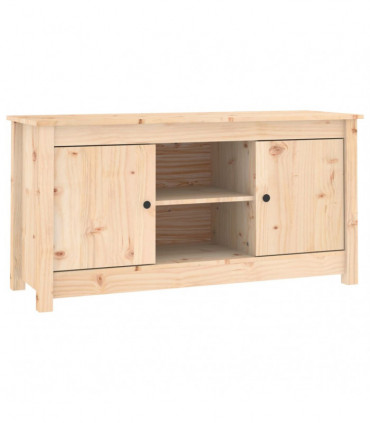 TV Cabinet 103x36.5x52 cm Solid Wood Pine