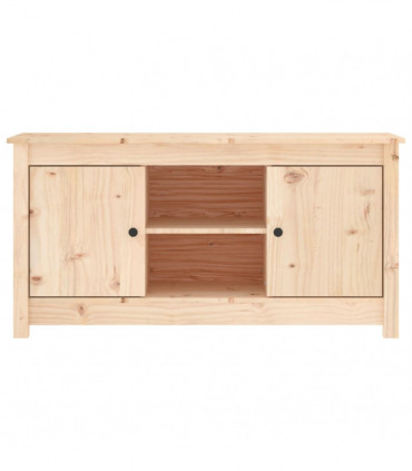 TV Cabinet 103x36.5x52 cm Solid Wood Pine