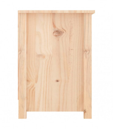 TV Cabinet 103x36.5x52 cm Solid Wood Pine