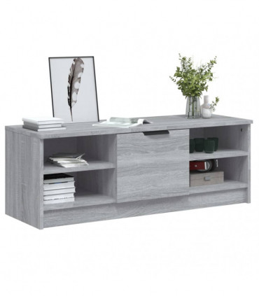 TV Cabinet Grey Sonoma 102x35.5x36.5 cm Engineered Wood