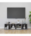 TV Cabinets 4 pcs Concrete Grey 37x35x37 cm Engineered Wood