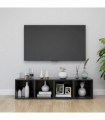 TV Cabinets 4 pcs Grey 37x35x37 cm Engineered Wood