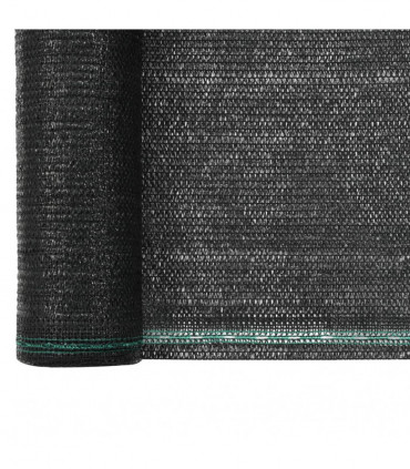 Tennis Screen HDPE 1x100 m Black