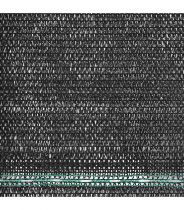 Tennis Screen HDPE 1x25 m Black