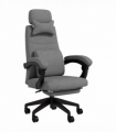 Vinsetto Home Office Chair Reclining Computer Chair w/ Lumbar Support Dark Grey