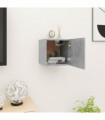 Wall Mounted TV Cabinet Concrete Grey 30.5x30x30 cm