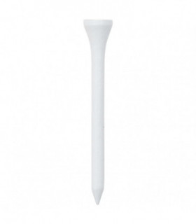 vidaXL Golf Tees 1000 pcs White 83 mm Bamboo