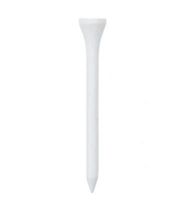 vidaXL Golf Tees 1000 pcs White 83 mm Bamboo