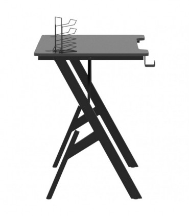 Gaming Desk with Y Shape Legs Black 90x60x75 cm