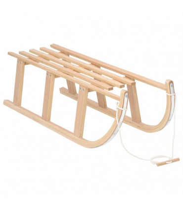 Snow Sledge 110x40x34 cm Plywood