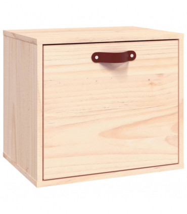 Wall Cabinet 40x30x35 cm Solid Wood Pine