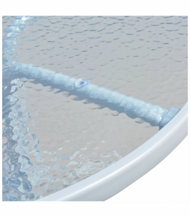 vidaXL 3 Piece Bistro Set Steel Black