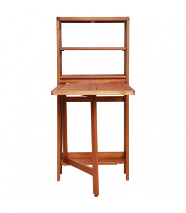 vidaXL 3 Piece Folding Bistro Set Solid Acacia Wood