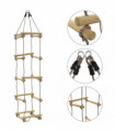 Kids Rope Ladder 200 cm Wood