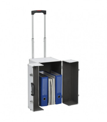 Pilot Trolley 47x39x27 cm Silver Aluminium