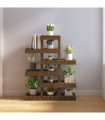 Plant Stand Honey Brown 85x25x109.5 cm Solid Wood Pine