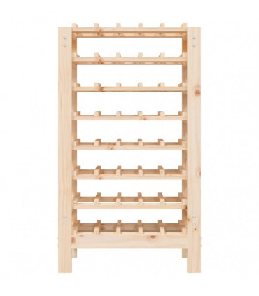 Wine Rack 61.5x30x107.5 cm Solid Wood Pine