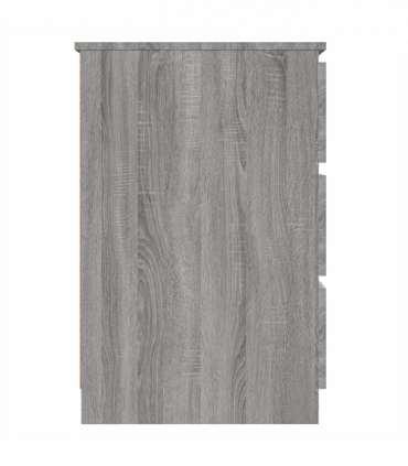 Writing Desk Grey Sonoma 140x50x77 cm Engineered Wood