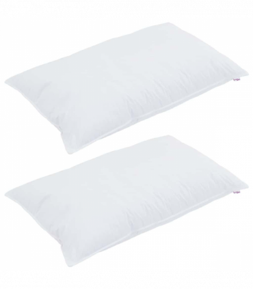 Duvet with Pillow 3 pcs White 200 x 200 cm Microfibre