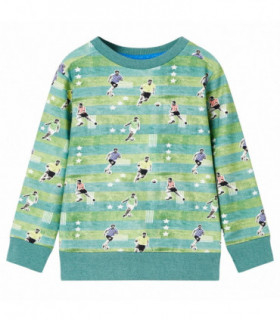 Kids' Sweatshirt Light Green Melange 104