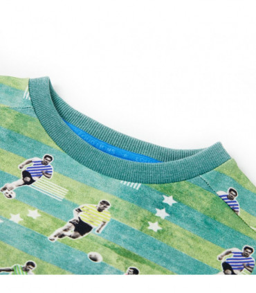 Kids' Sweatshirt Light Green Melange 104