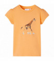 Kids' T-shirt Bright Orange 104