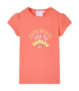 Kids' T-shirt Coral 140