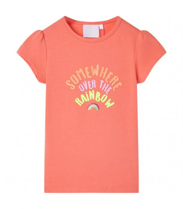 Kids' T-shirt Coral 140