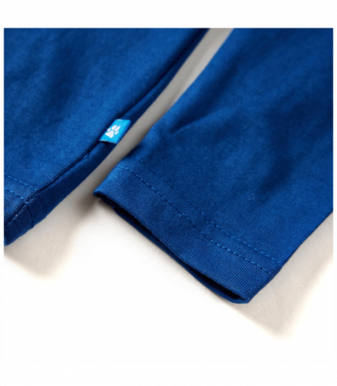 Kids' T-shirt with Long Sleeves Dark Blue 92