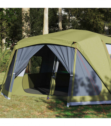 vidaXL Family Tent 10-Person Blue Quick Release Waterproof