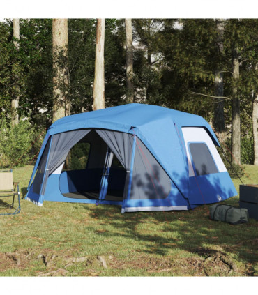 vidaXL Family Tent 10-Person Green Quick Release Waterproof