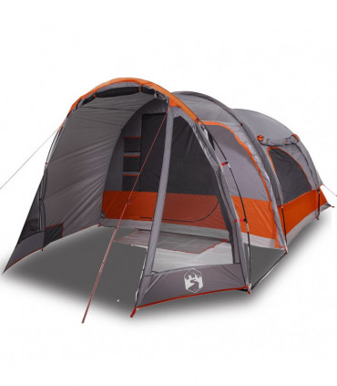 vidaXL Family Tent 6-Person Grey Waterproof