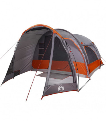 vidaXL Family Tent 6-Person Grey Waterproof
