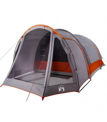 vidaXL Family Tent 6-Person Grey Waterproof