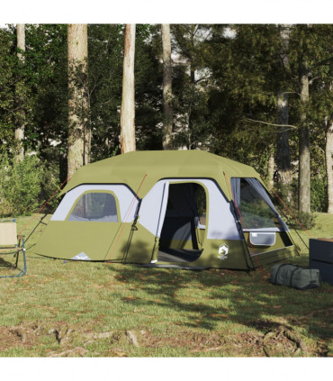 vidaXL Family Tent 9-Person Blue Quick Release Waterproof