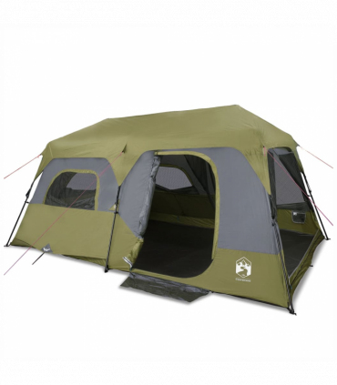 vidaXL Family Tent 9-Person Blue Quick Release Waterproof