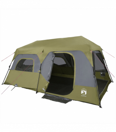 vidaXL Family Tent 9-Person Blue Quick Release Waterproof