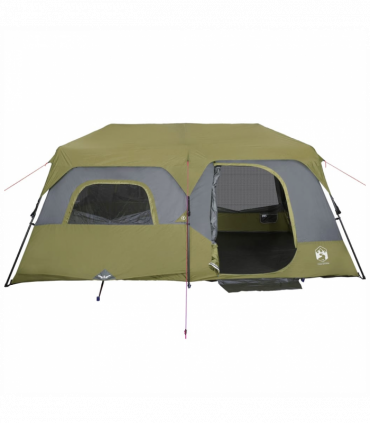 vidaXL Family Tent 9-Person Blue Quick Release Waterproof