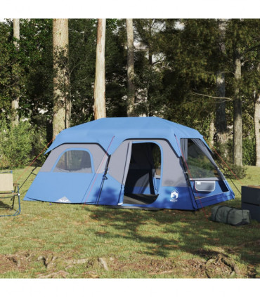 vidaXL Family Tent 9-Person Green Quick Release Waterproof