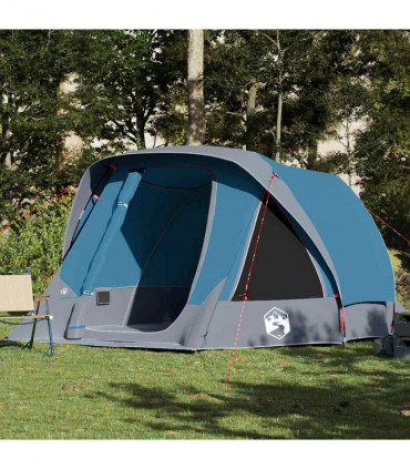 vidaXL Family Tent Cabin 6-Person Blue Waterproof