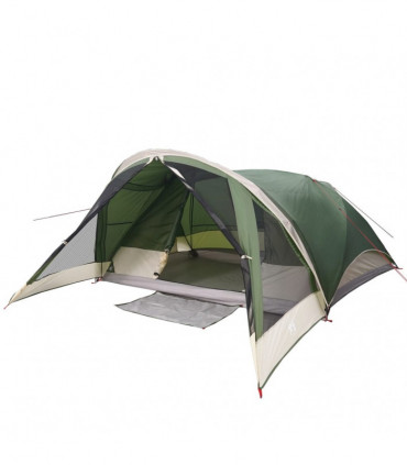 vidaXL Family Tent Cabin 6-Person Green Waterproof
