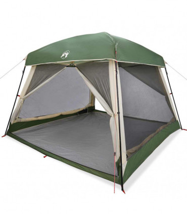 vidaXL Family Tent Cabin 6-Person Green Waterproof