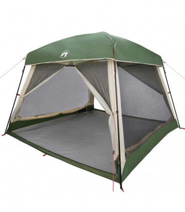 vidaXL Family Tent Cabin 6-Person Green Waterproof