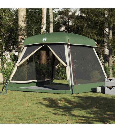vidaXL Family Tent Cabin 6-Person Green Waterproof