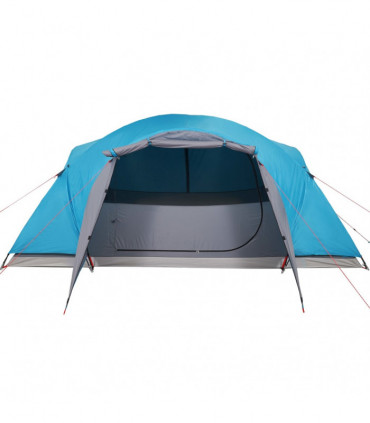vidaXL Family Tent Crossvent 8-Person Blue Waterproof