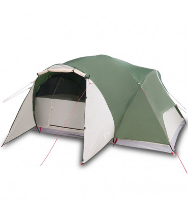 vidaXL Family Tent Crossvent 8-Person Green Waterproof